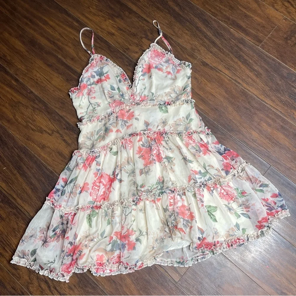 Windsor Spring Has Sprung Chiffon Skater Dress - Picture 4 of 9